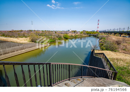 さくらそう公園付近 荒川土手からの景色 武蔵野線 さくらそう公園付近 荒川土手からの景色 武蔵野線 76194566