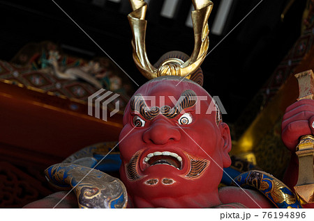 輪王寺 大猷院　金剛力士像　日光の寺院 76194896