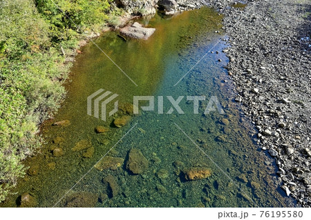 抱返り渓谷の清流の情景@秋田 抱返り渓谷の清流の情景@秋田 76195580