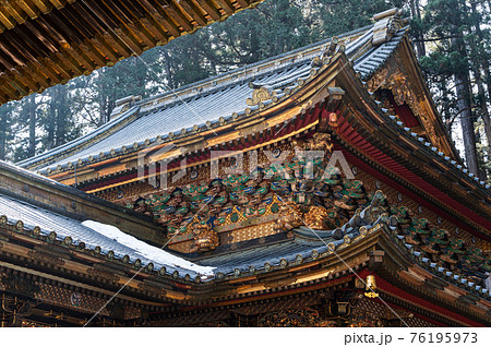 輪王寺 大猷院 本殿と相の間 日光の寺院 輪王寺 大猷院 本殿と相の間 日光の寺院 76195973