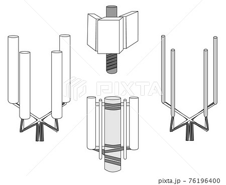 通信基地局 Antennaのイラスト素材