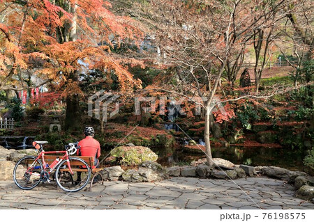 岐阜の秋（岐阜公園）・1（岐阜県岐阜市） 76198575
