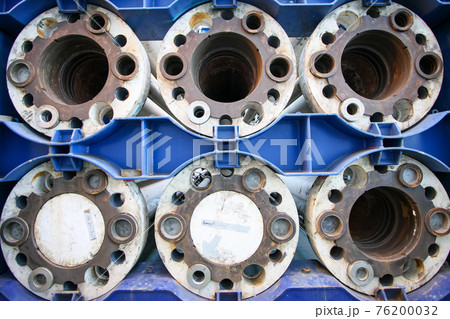 地球深部探査船のマントルを掘削するライザーパイプ(清水港・静岡) 地球深部探査船のマントルを掘削するライザーパイプ(清水港・静岡) 76200032