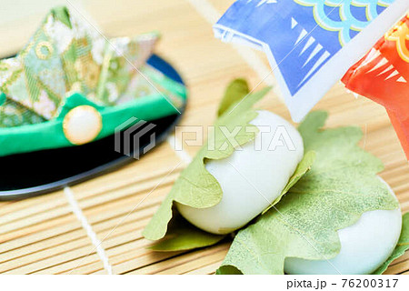 5月5日子供の日と柏餅 5月5日子供の日と柏餅 76200317