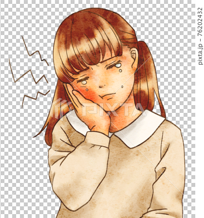 虫歯の子ども 76202432