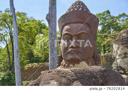 カンボジア 遺跡 バイヨン 世界遺産 カンボジア 遺跡 バイヨン 世界遺産 76202814