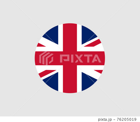 United Kingdom Flag. Official flag of United Kingdom. Vector illustration. 76205019