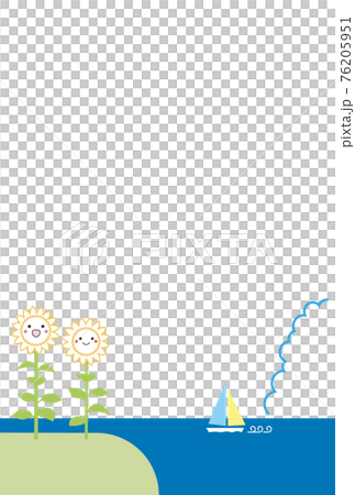 向日葵海夏天 76205951