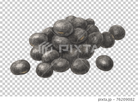 黑豆手繪水彩鉛筆劃 76209082