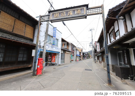 兵庫 出石(豊岡市)重伝建地区の古い街並み 兵庫 出石(豊岡市)重伝建地区の古い街並み 76209515