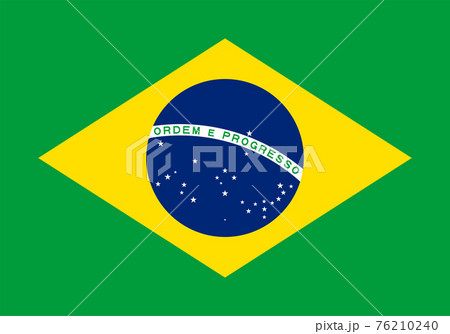 Brazil Flag. National Brazilian Flag. Vector illustration. Brazil Flag. National Brazilian Flag. Vector illustration. 76210240