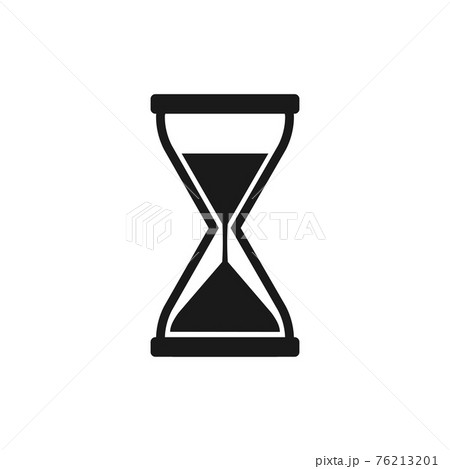 Hourglass, sand, time icon. Vector illustration, flat design. Hourglass, sand, time icon. Vector illustration, flat design. 76213201
