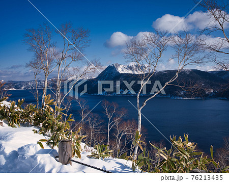 冬の摩周湖 冬の摩周湖 76213435