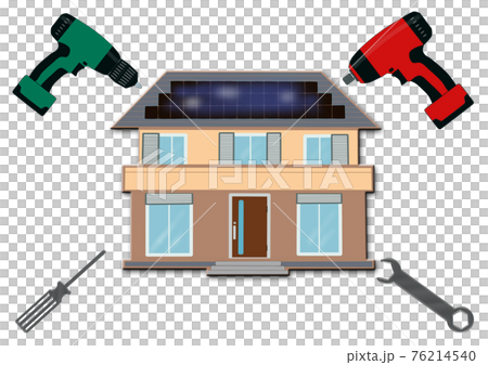 住宅のリフォーム　リノベーション　イメージ　 76214540