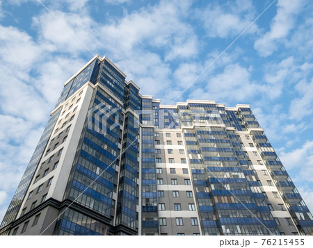 High-rises apartment buildings against the sky 76215455