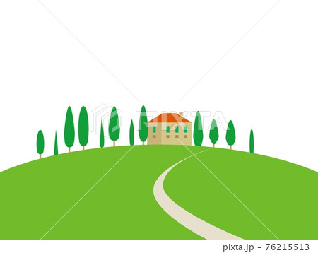 オルチャ渓谷　val　d'orcia　春　トスカーナ　toscana 76215513