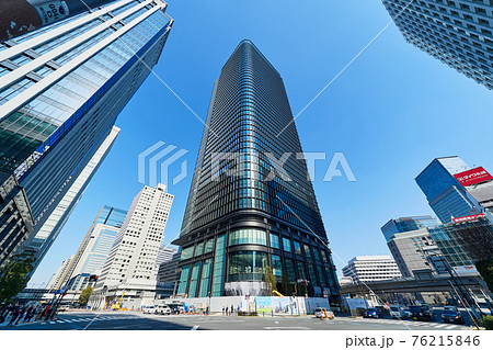 都市風景 東京 大手町駅付近のオフィス街 都市風景 東京 大手町駅付近のオフィス街 76215846