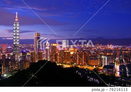 台湾台北の夜景 76216113