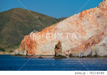 Rock formations in Aegean sea 76218580