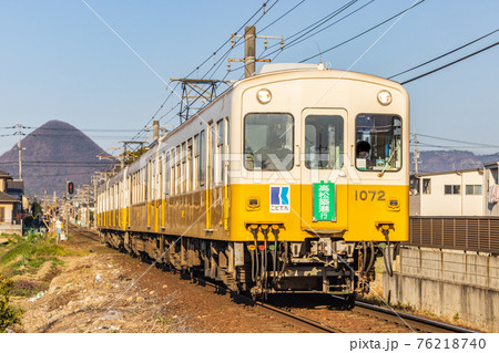 ことでん琴平線1070形(元京急600形)空港通り～一宮間 76218740