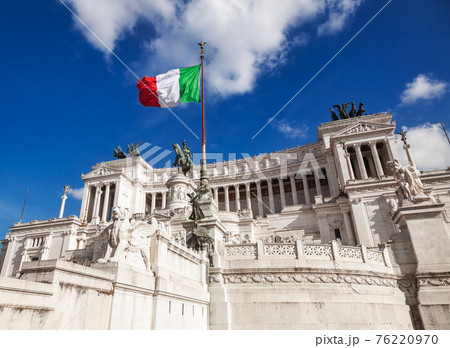 Altare della Patria or Vittoriano in Rome Italy 76220970