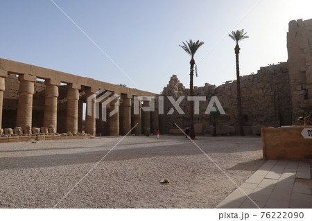 エジプトの古代遺跡、カルナック神殿(Temple of Karnak in Egypt) 76222090