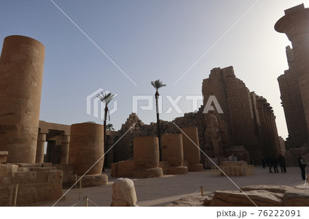 エジプトの古代遺跡、カルナック神殿(Temple of Karnak in Egypt) 76222091