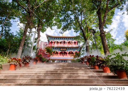 Temple on Hong Shan hill Urumqi Xinjiang China 76222439