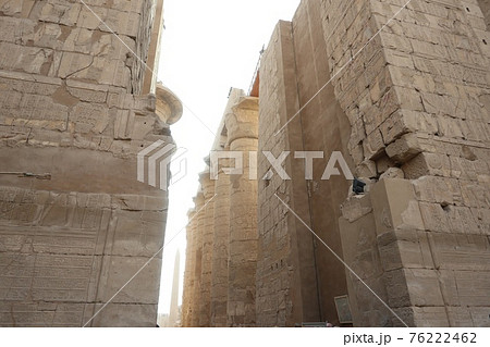 エジプトの古代遺跡、カルナック神殿(Temple of Karnak in Egypt) 76222462