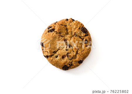 Chocolate chip cookies isolated Chocolate chip cookies isolated 76225802