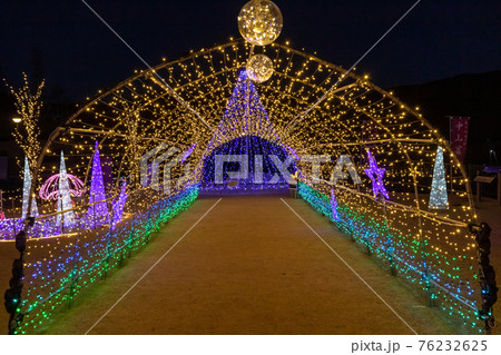 道の駅中山盆地のイルミネーション 76232625