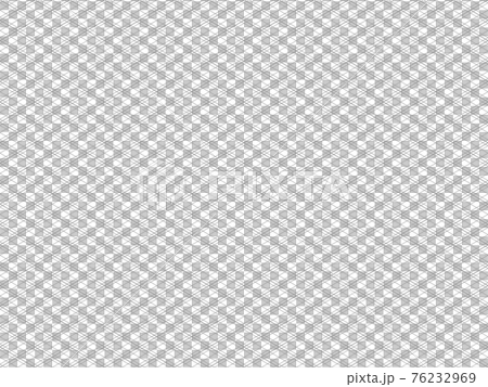 和柄_菱文様_モノクロ 76232969