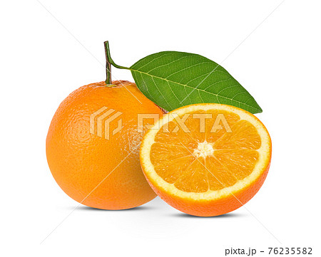 Orange fruit isolated on white background Orange fruit isolated on white background 76235582