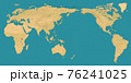 世界地図　イラスト　シンプル　イメージ 76241025
