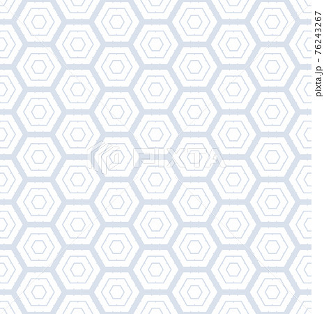 Seamless geometric hexagons pattern and texture. 76243267
