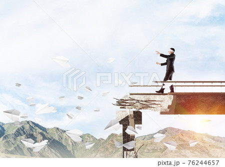 Concept of hidden risks and dangers. 76244657