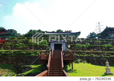 韓屋 桜 春 76246546