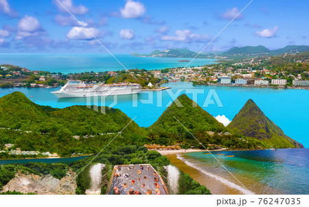 Beautiful Saint Lucia, Caribbean Islands Beautiful Saint Lucia, Caribbean Islands 76247035