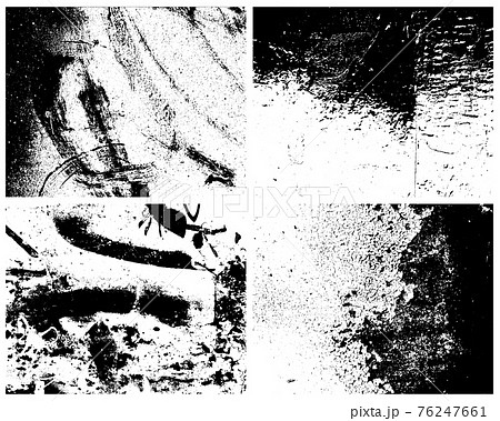 Grunge Textures Vector Pack. Grit Texture, Rough Texture, Vintage Texture. Distressed effect. Distress texture. 76247661