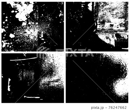 Grunge Textures Vector Pack. Grit Texture, Rough Texture, Vintage Texture. Distressed effect. Distress texture. 76247662