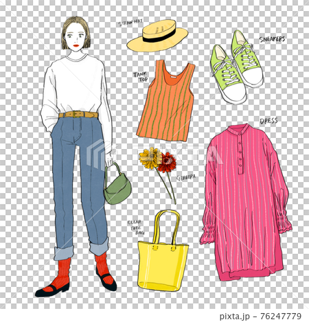 Coordination hand-drawn illustration Coordination hand-drawn illustration 76247779