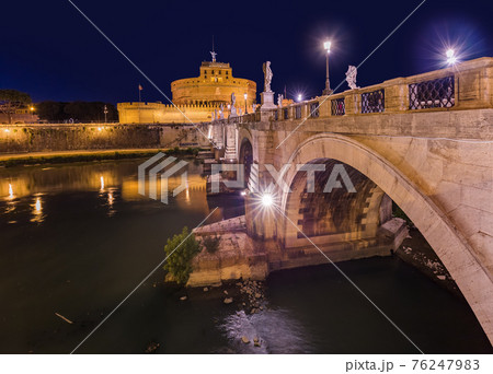 Castle de Sant Angelo in Rome Italy 76247983
