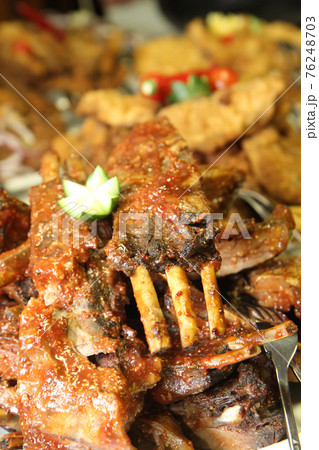 wild pig ribs 76248703
