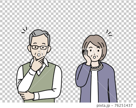 出人意料的是，老夫老妻，老人家，男女老少，插畫素材我都懂 76251437