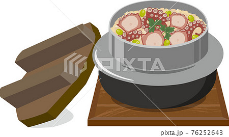 たこ釜飯 蓋 敷板付き たこ釜飯 蓋 敷板付き 76252643