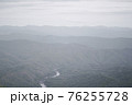 Panoramic landscape picture of fresh green rain forest and mountain background. 76255728