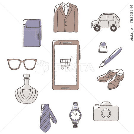 Men's lifestyle online shopping set 76258544