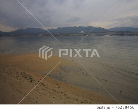 宮島の満ち潮 76259456