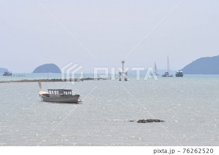 fishing boats near the sea and port in Phuket fishing boats near the sea and port in Phuket 76262520
