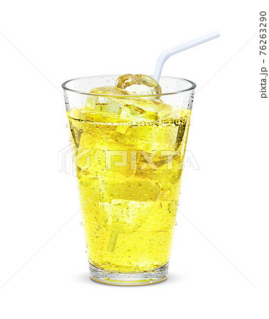 グラス エナジードリンク 飲み物 氷 イラスト リアル ストロー グラス エナジードリンク 飲み物 氷 イラスト リアル ストロー 76263290